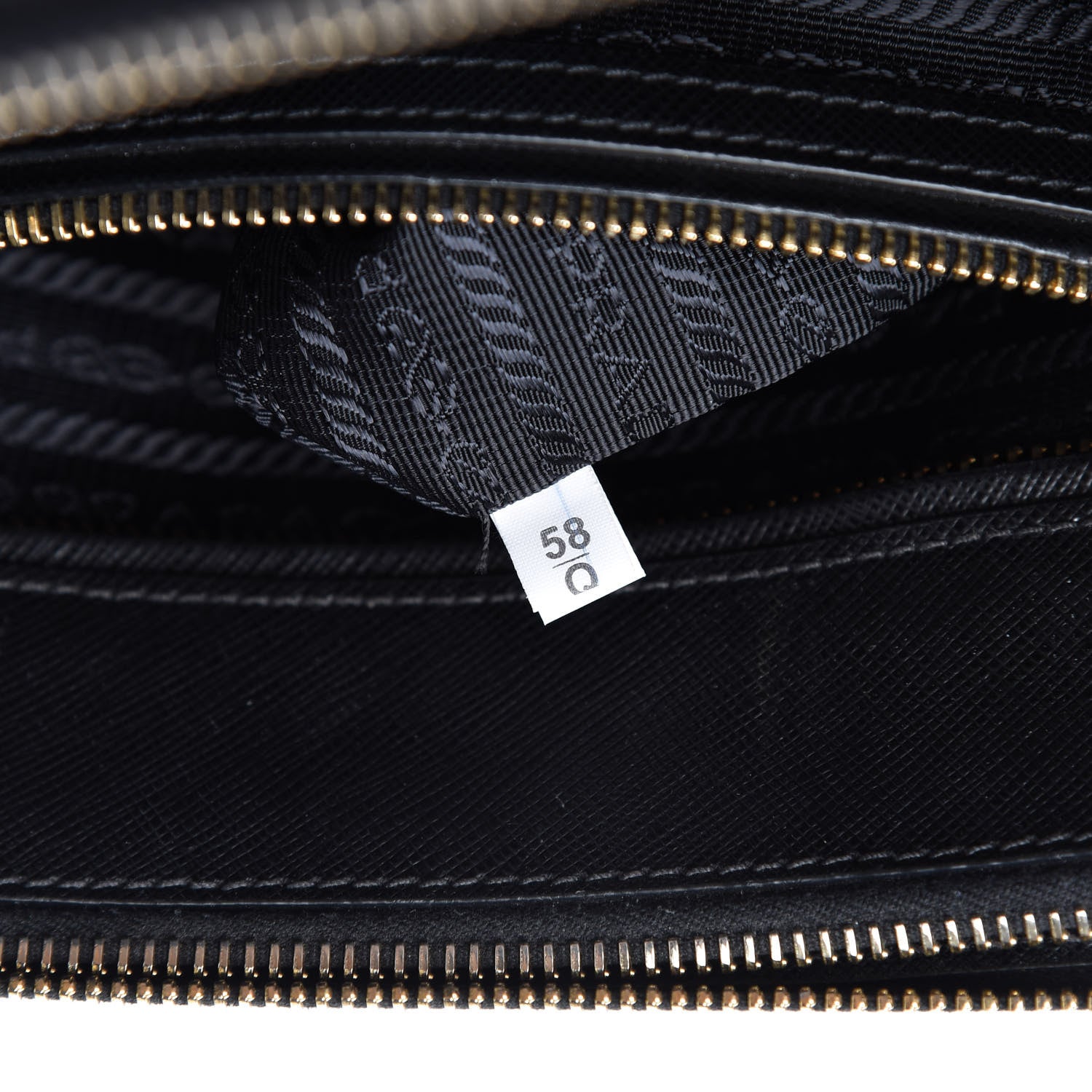 Prada Saffiano Medium Galleria Double Zip Tote Black 9 of 10