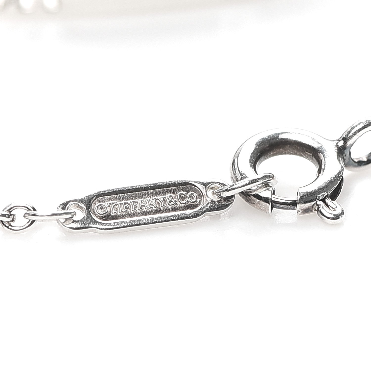 Tiffany Sterling Silver Atlas Bar Pierced Bracelet 4 of 6