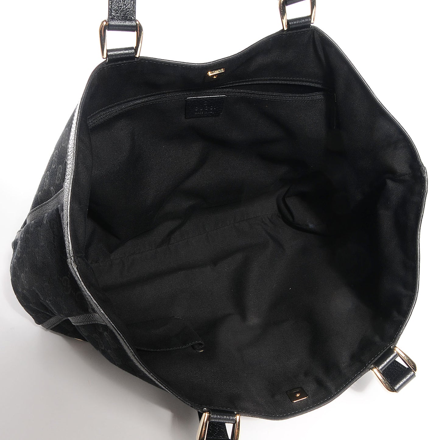 Monogram Large Abbey Tote Black