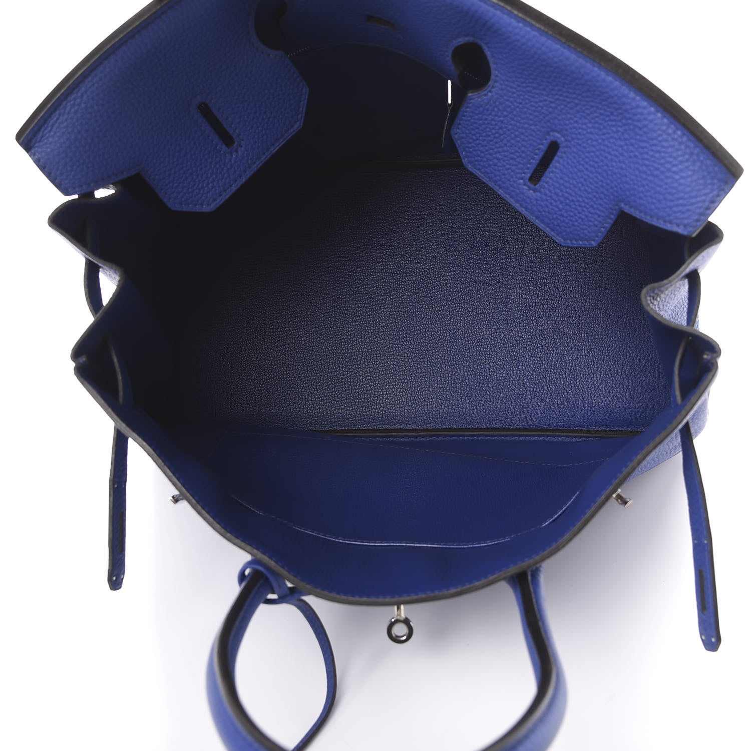 Hermes Togo Birkin 35 Bleu Electrique 4 of 12