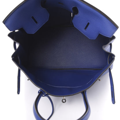 Hermes Togo Birkin 35 Bleu Electrique 4 of 12