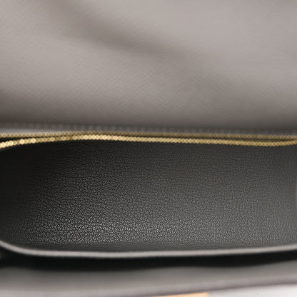 Hermes Epsom Kelly Sellier 25 Gris Meyer 5 of 9