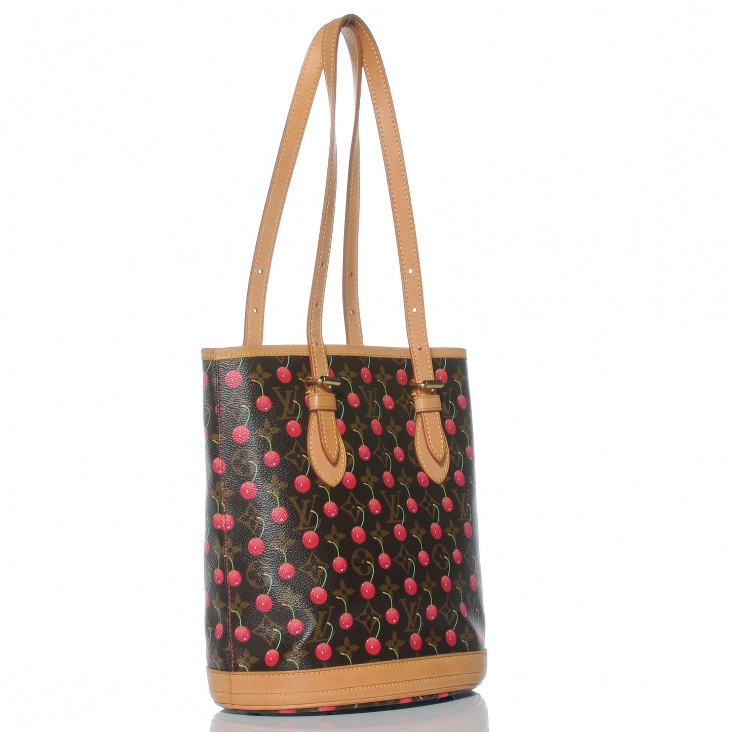 Monogram Cerises Bucket Bag