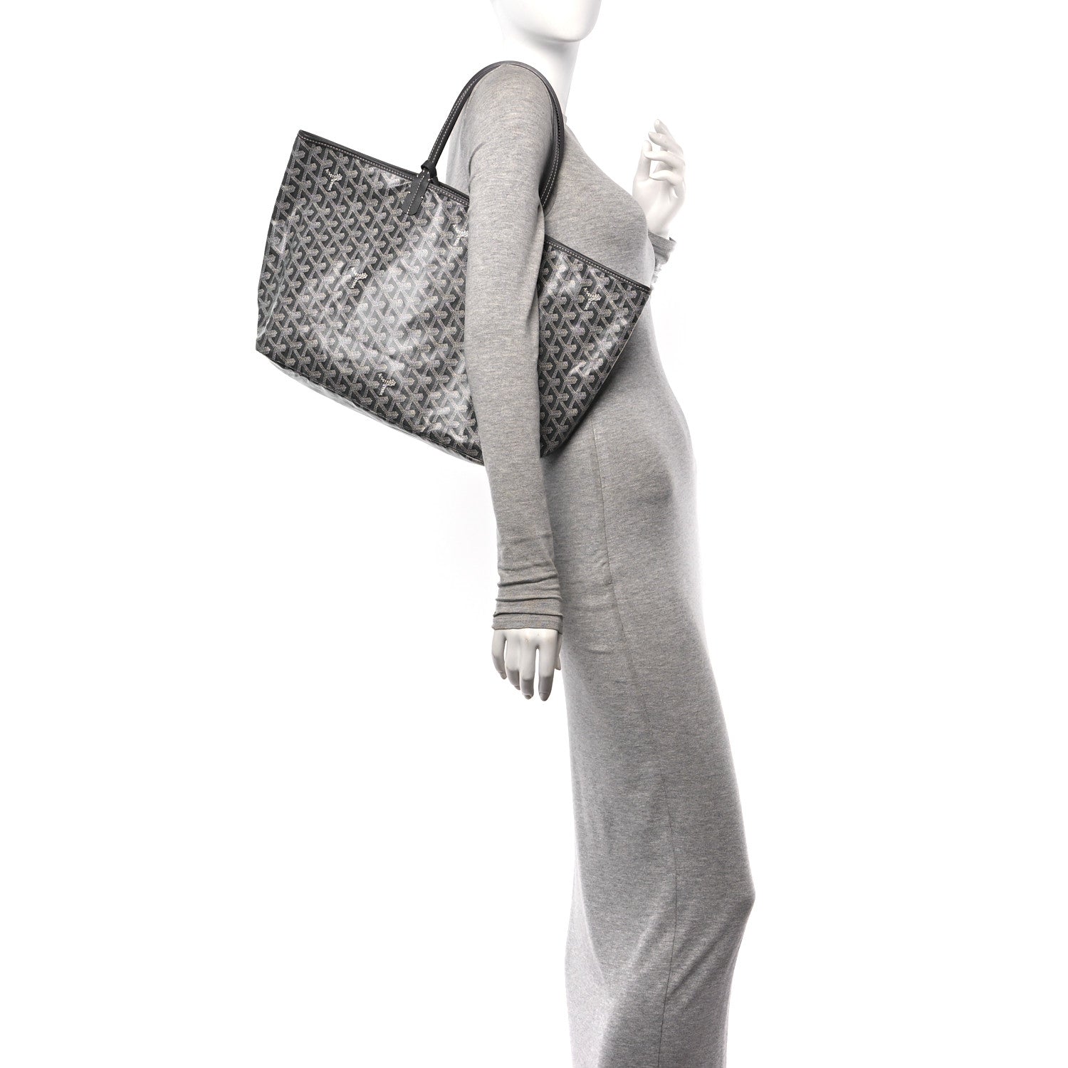 Goyard Goyardine Saint Louis PM Grey 2 of 11