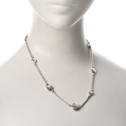 John Hardy Sterling Silver Palu Disc Station Necklace 18" 2 of 6