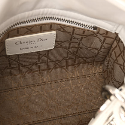 Christian Dior Lambskin Cannage Mini Lady Dior White 5 of 14