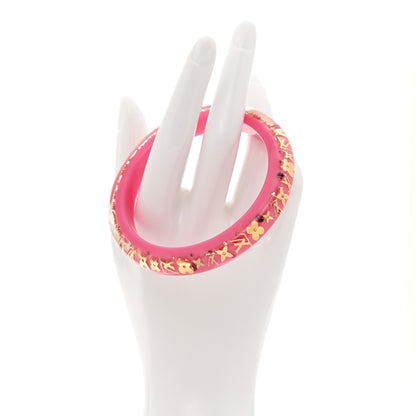 Louis Vuitton Resin Swarovski Small Inclusion Bracelet Rose Pop 2 of 4