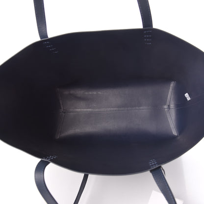 Mansur Gavriel Smooth Calfskin Large Shopping Tote Blu 6 of 12