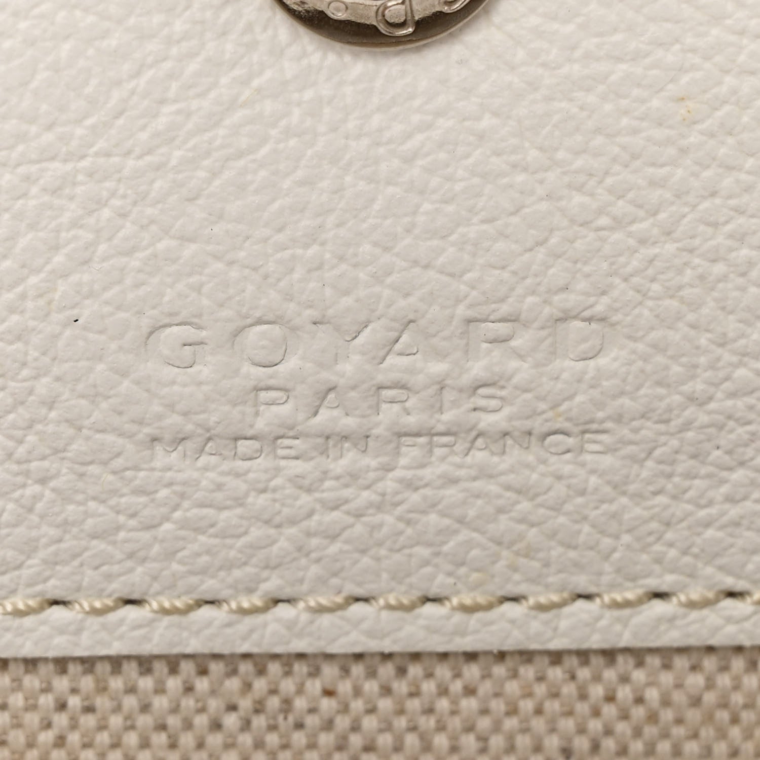 Goyard Goyardine Saint Louis PM White 8 of 13
