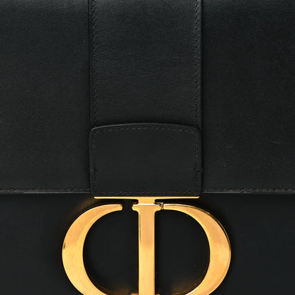 Christian Dior Smooth Calfskin 30 Montaigne Flap Bag Black 6 of 8