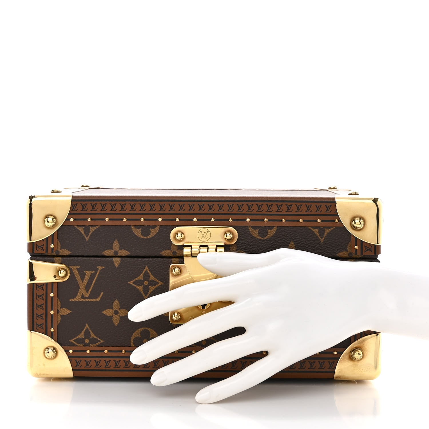 Louis Vuitton Monogram Coffret Tresor 24 Rose Ballerine 2 of 11