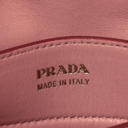 Prada Saffiano Cuir Medium Double Bag Tamaris Pesca 9 of 14