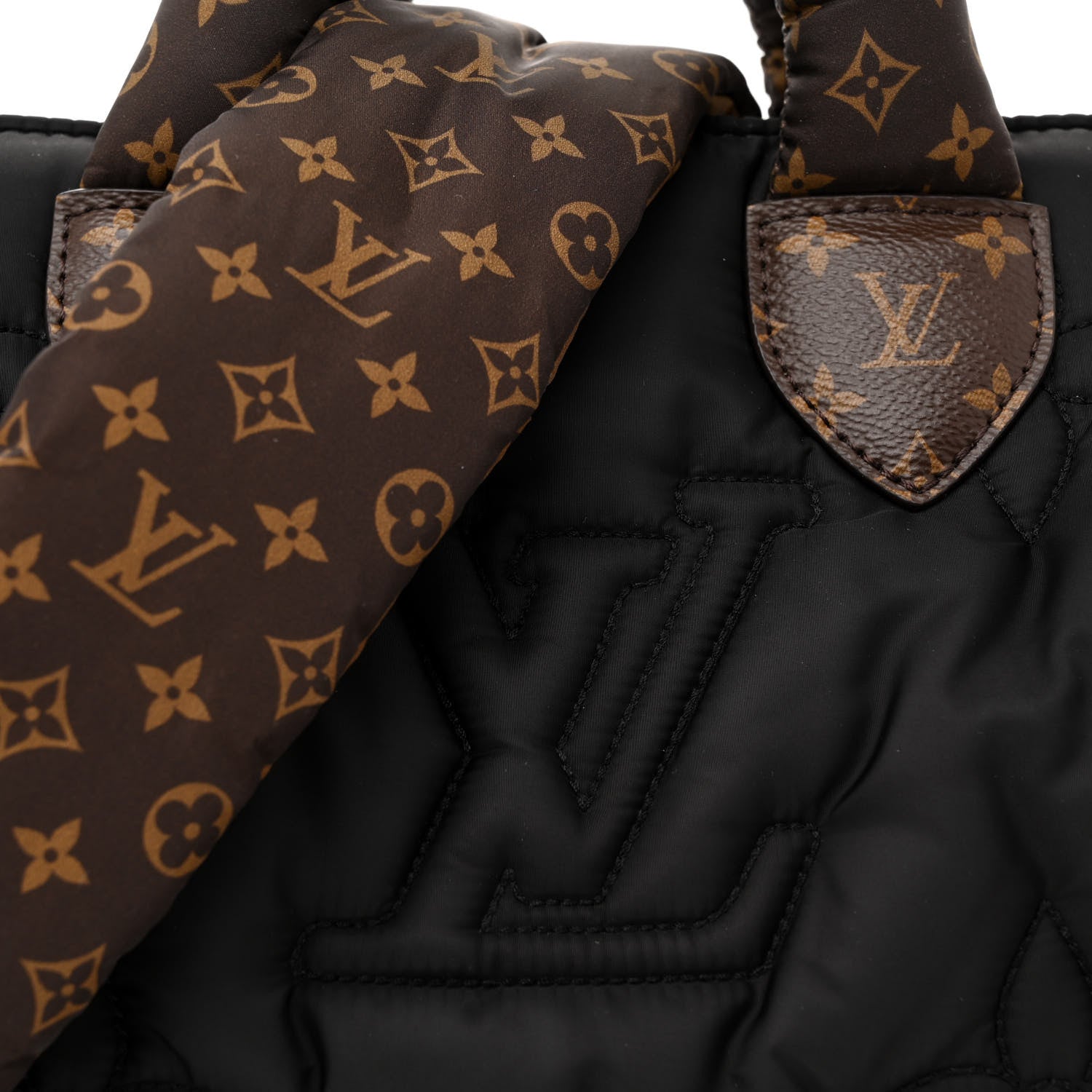 Louis Vuitton Econyl Mini Monogram Pillow Speedy Bandouliere 25 Black 7 of 9