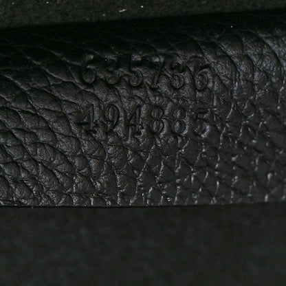 Alexander McQueen Grained Calfskin Skull Open Shopper Tote Black 9 of 13