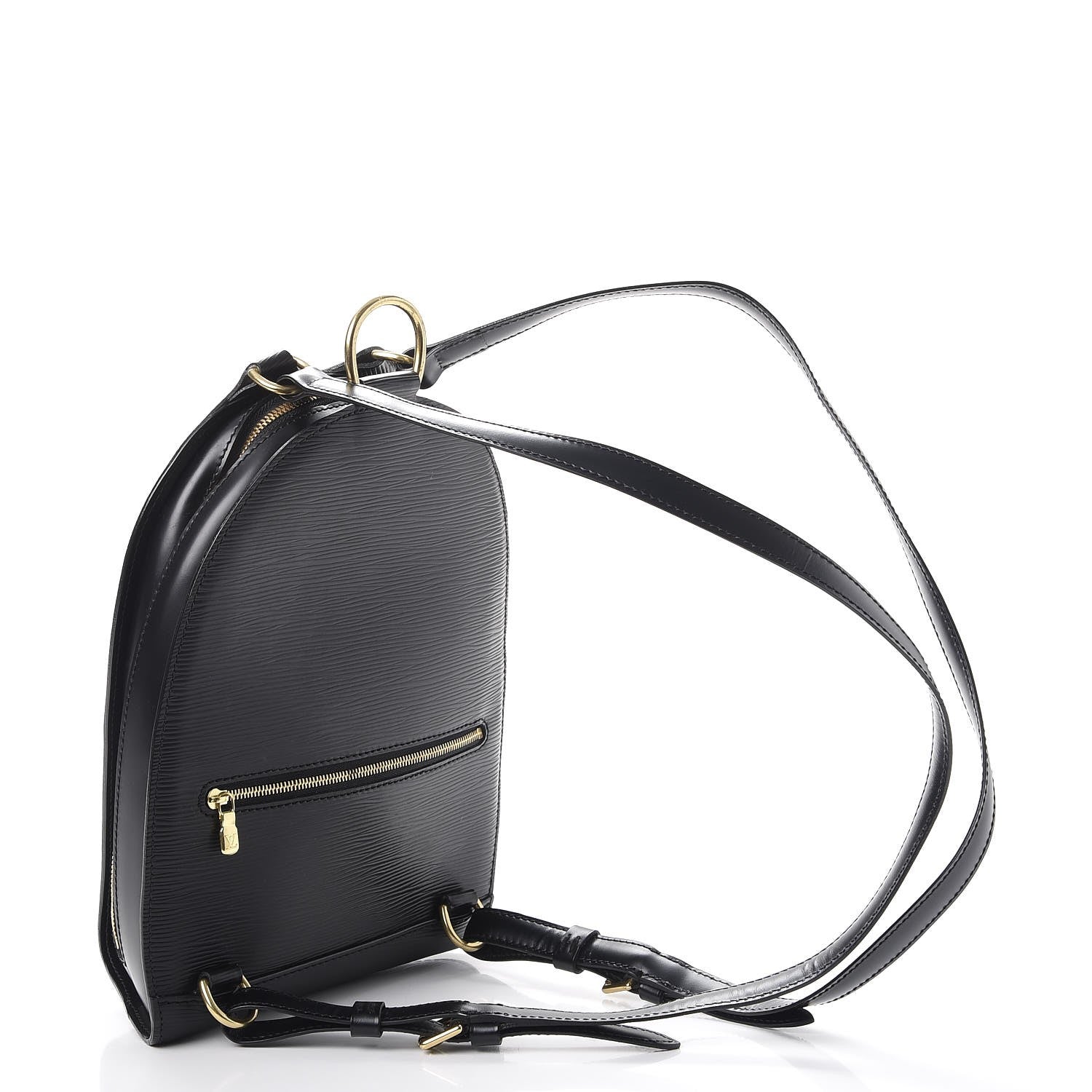 Louis Vuitton Epi Mabillon Backpack Black 3 of 9