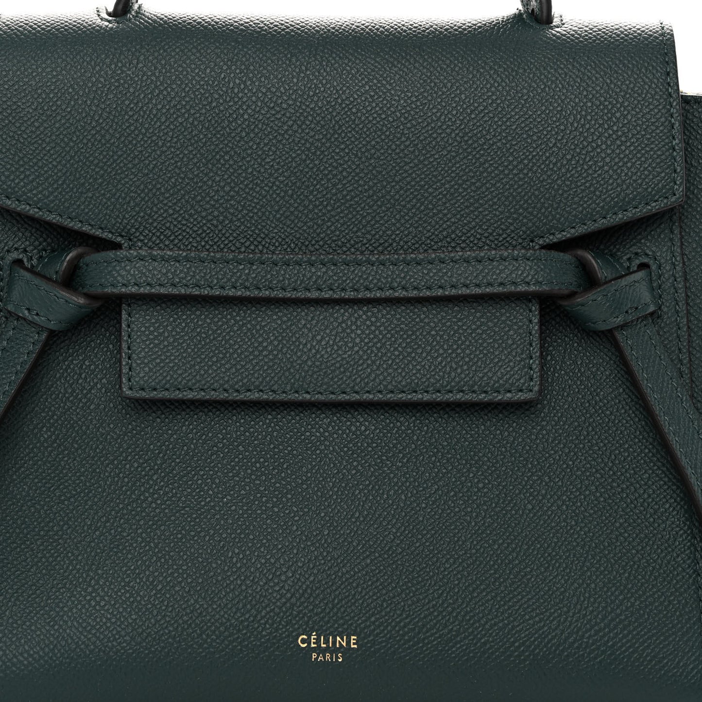 Grained Calfskin Nano Belt Bag Amazone
