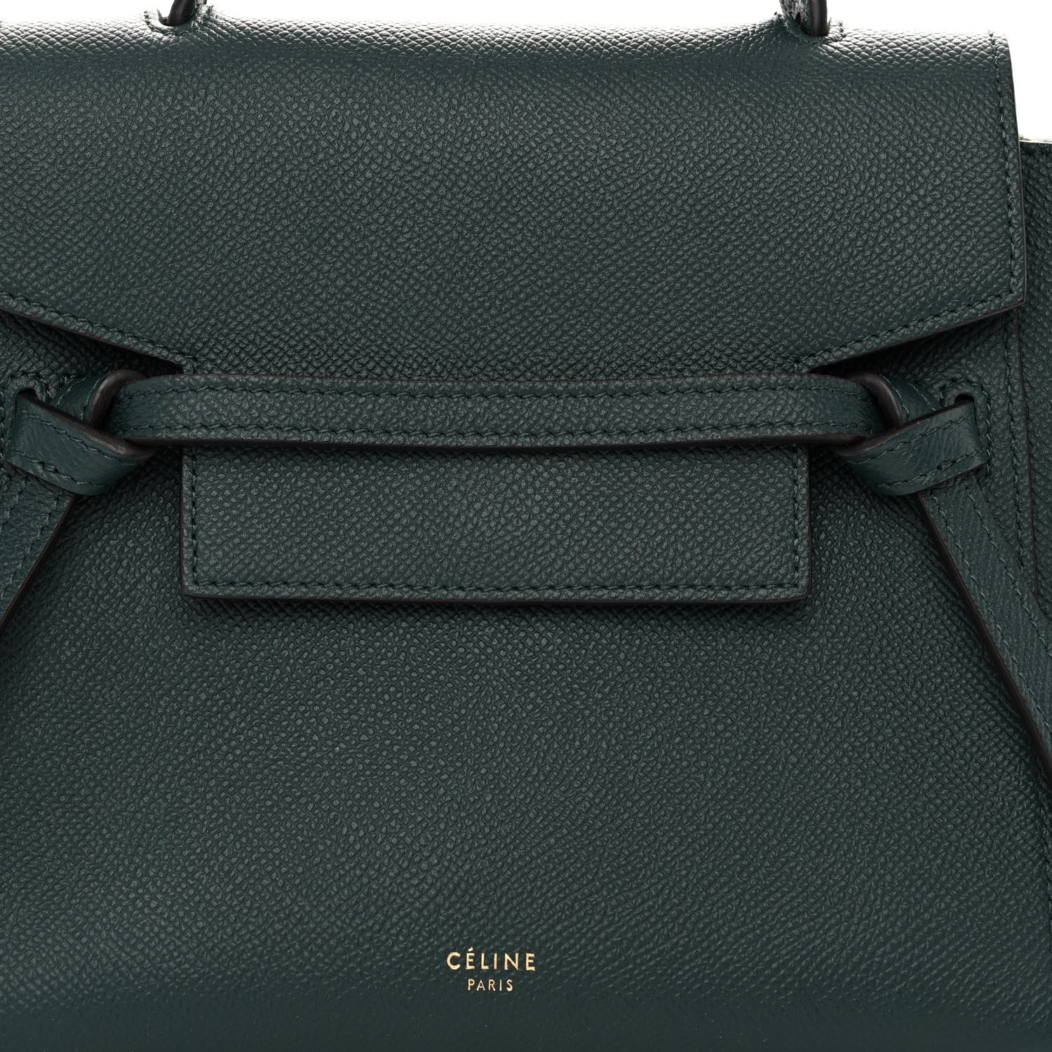 Celine Grained Calfskin Nano Belt Bag Amazone 8 of 10