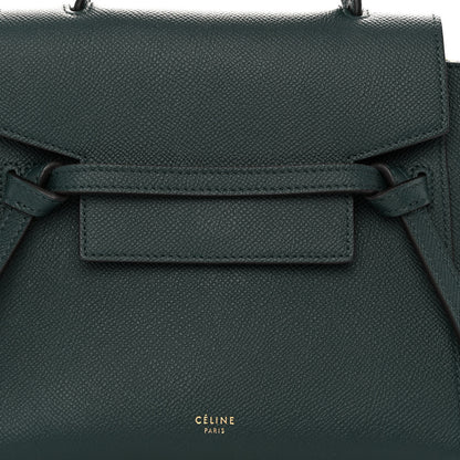 Celine Grained Calfskin Nano Belt Bag Amazone 8 of 10