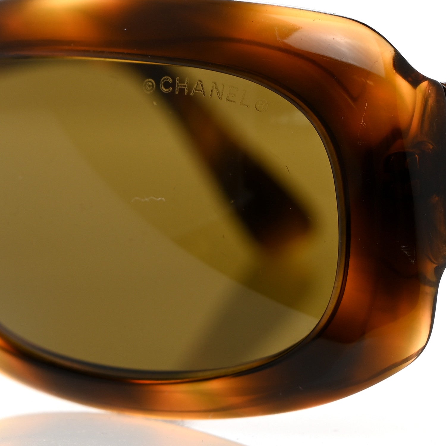 Chanel Acetate Rectangle Sunglasses 5094 Tortoise 5 of 7