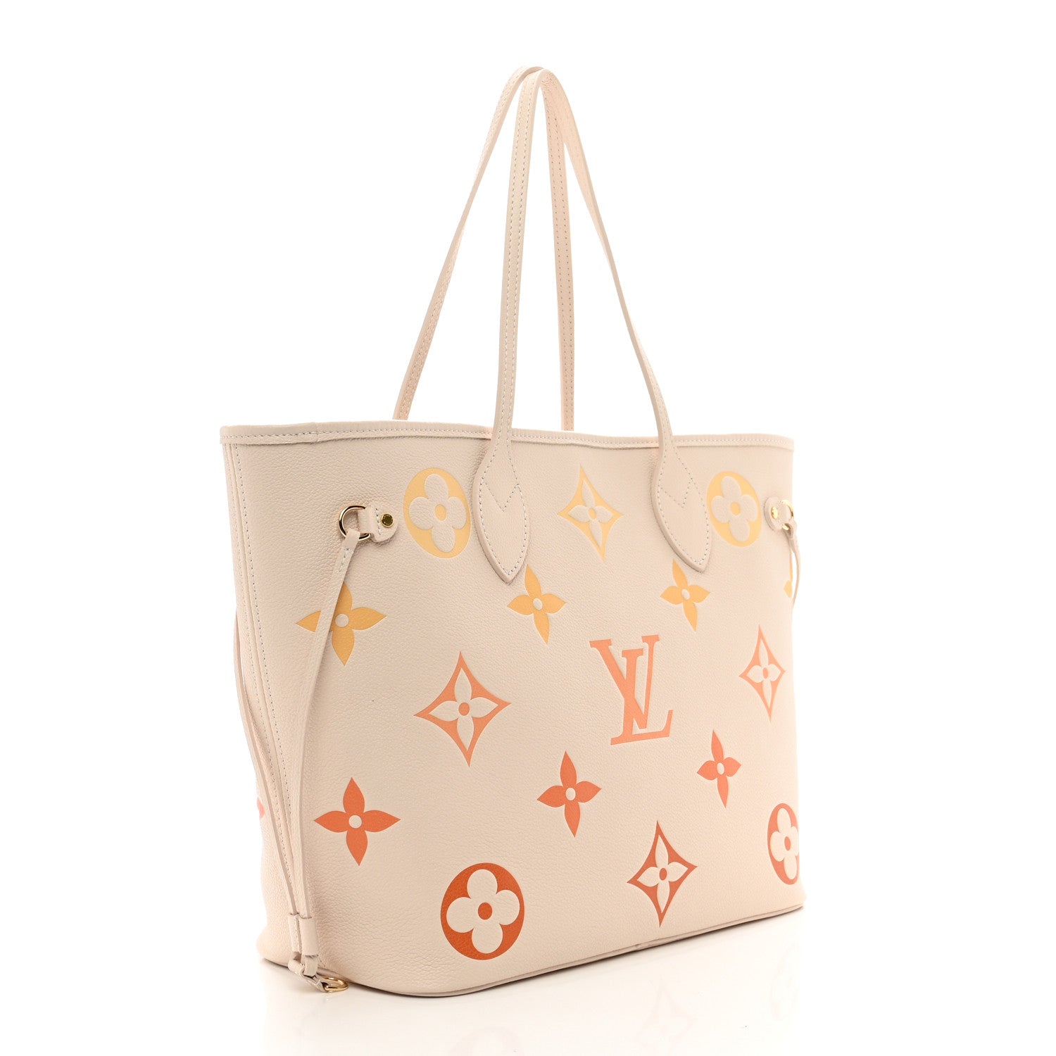 Louis Vuitton Empreinte Monogram Giant Neverfull MM Degrade Neutral 3 of 9