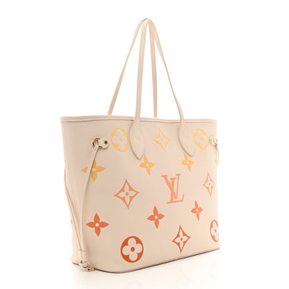 Louis Vuitton Empreinte Monogram Giant Neverfull MM Degrade Neutral 3 of 9