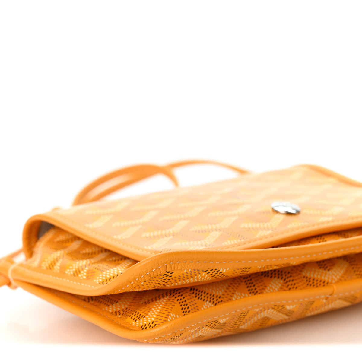 Goyardine Plumet Wallet Clutch Yellow