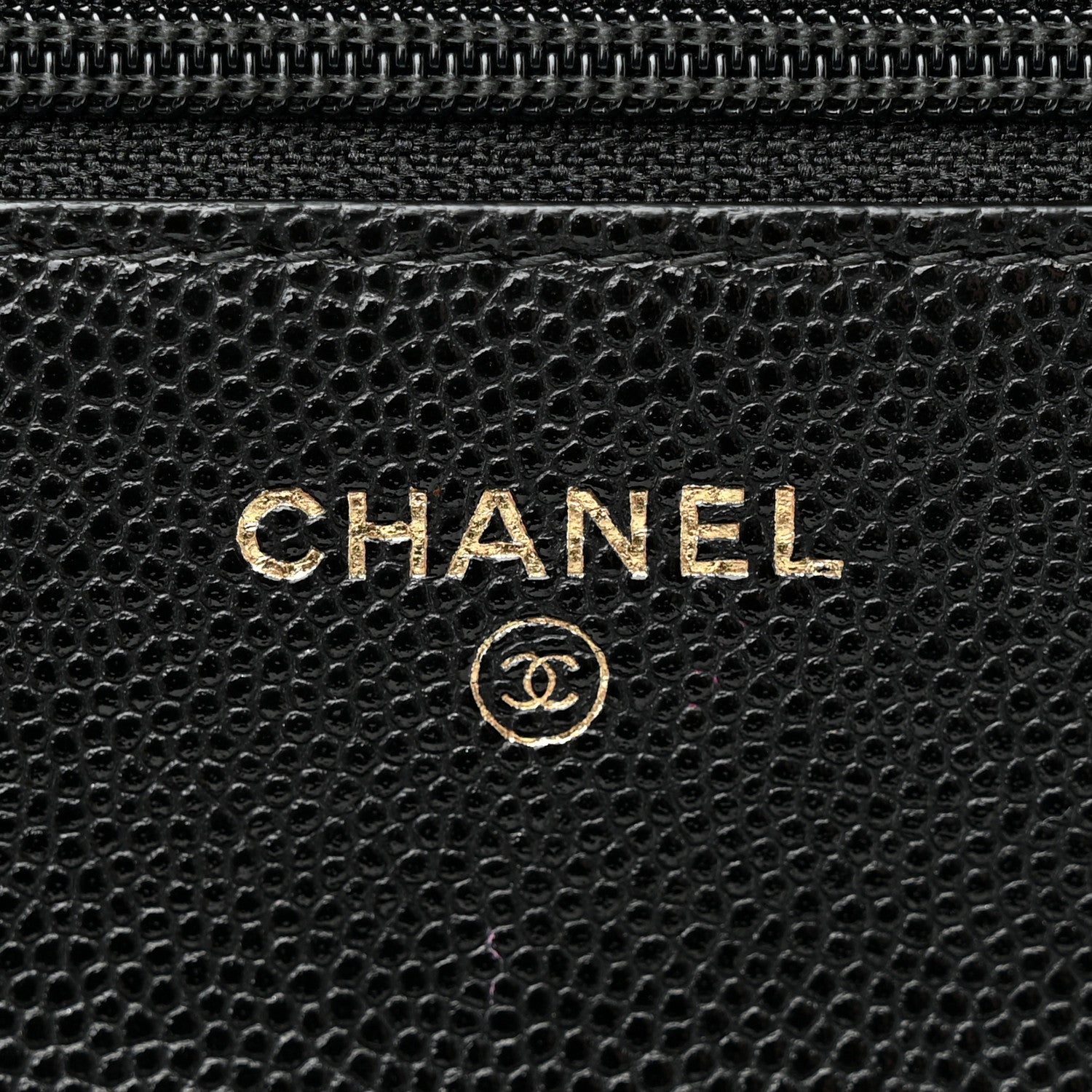Chanel Caviar Quilted Boy Wallet On Chain WOC Black 6 of 12