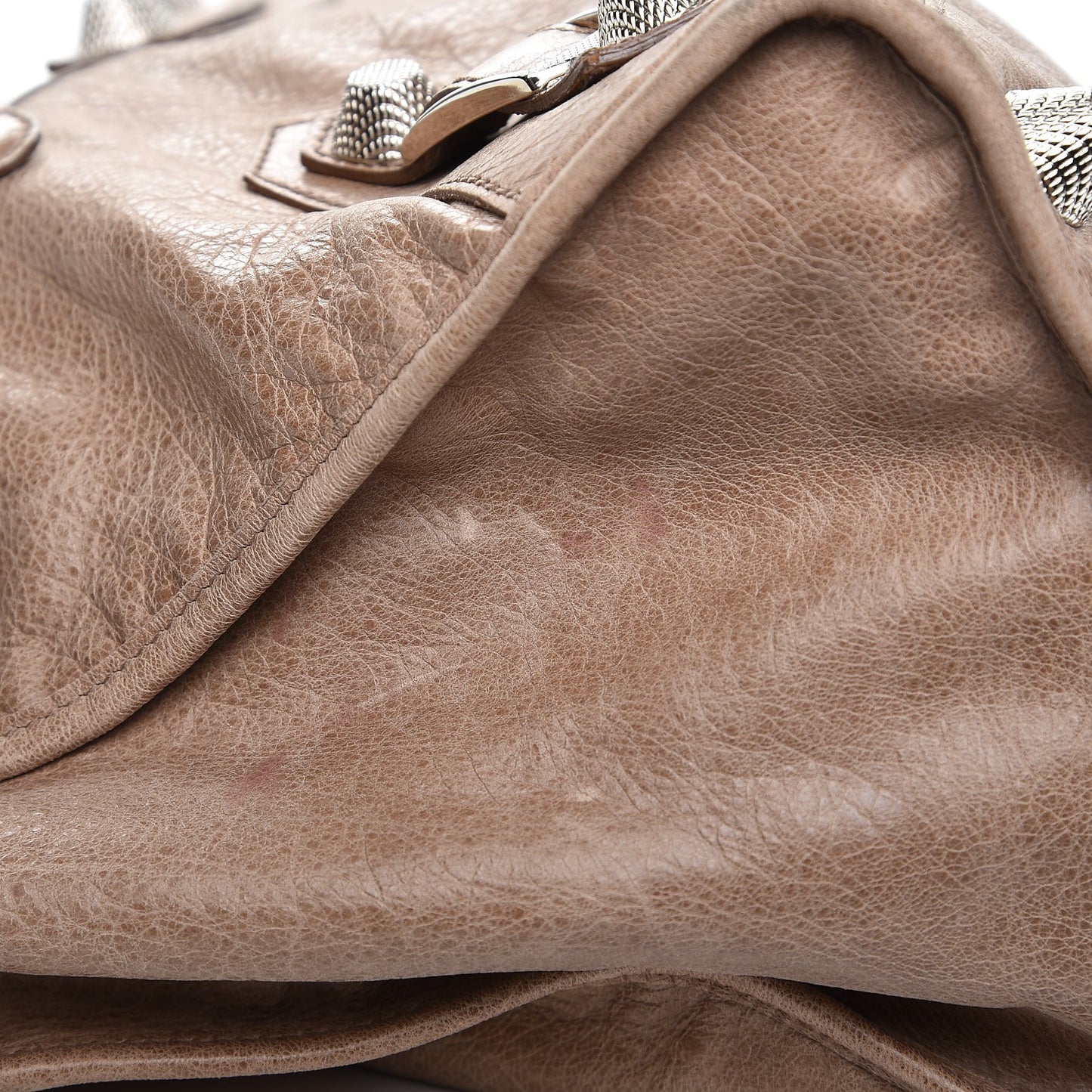 Agneau Giant 21 Silver Hardware Work Seigle