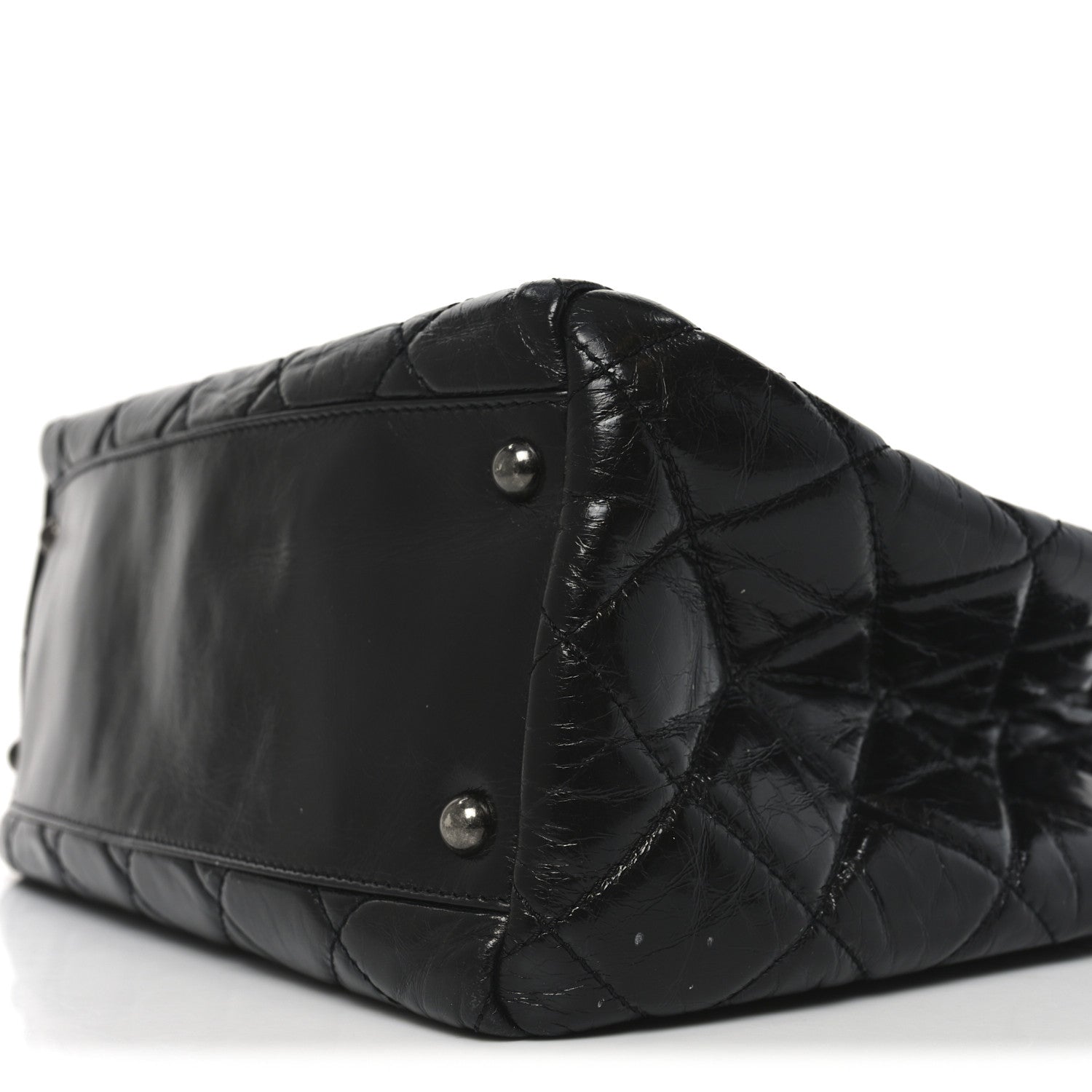 Chanel Calfskin Quilted Small Coco Soft Tote Black 10 of 11