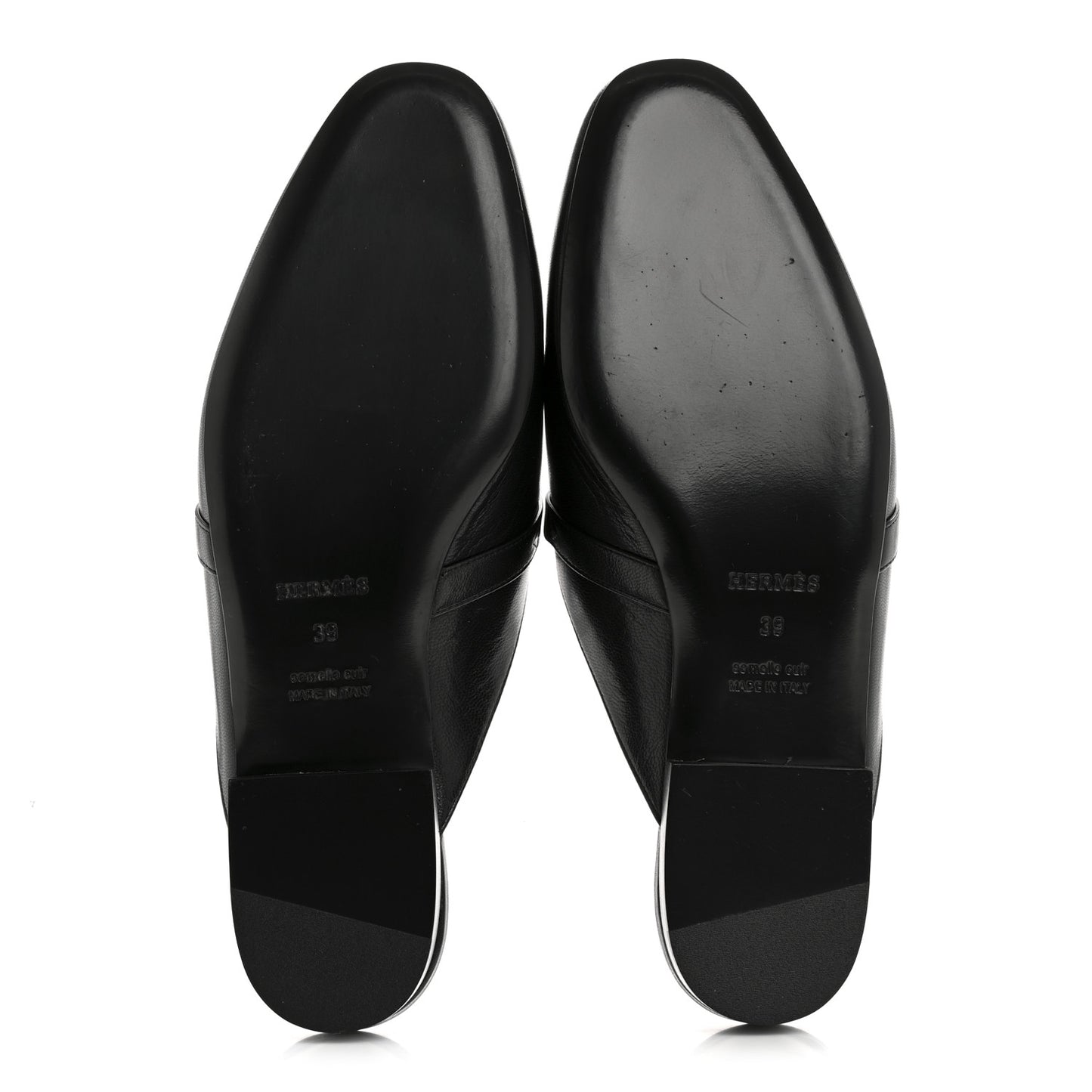 Goatskin Oz Mules 39 Black