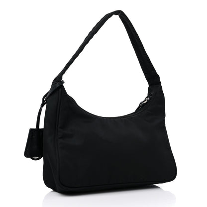 Prada Tessuto Nylon Mini Re-Edition 2000 Bag Black 3 of 10