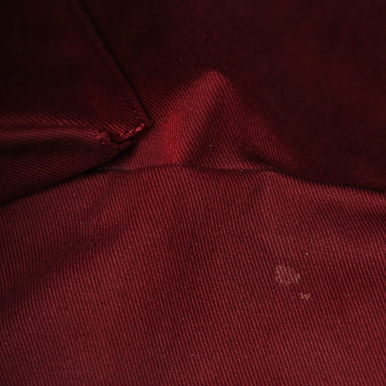 Chanel Aged Calfskin Quilted Cotton Club Bowler Blue 10 of 10