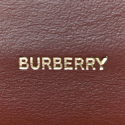 Burberry E-Canvas Monogram Stripe Hackberry Crossbody Bag Bridle Brown 6 of 9