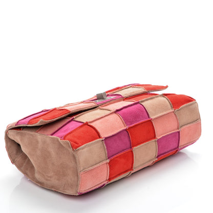 Chanel Suede Patchwork Medium Mademoiselle Flap Multicolor 4 of 7