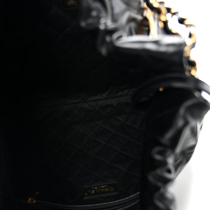 Chanel Shiny Calfskin Quilted Large Chanel 22 Black 6 of 11