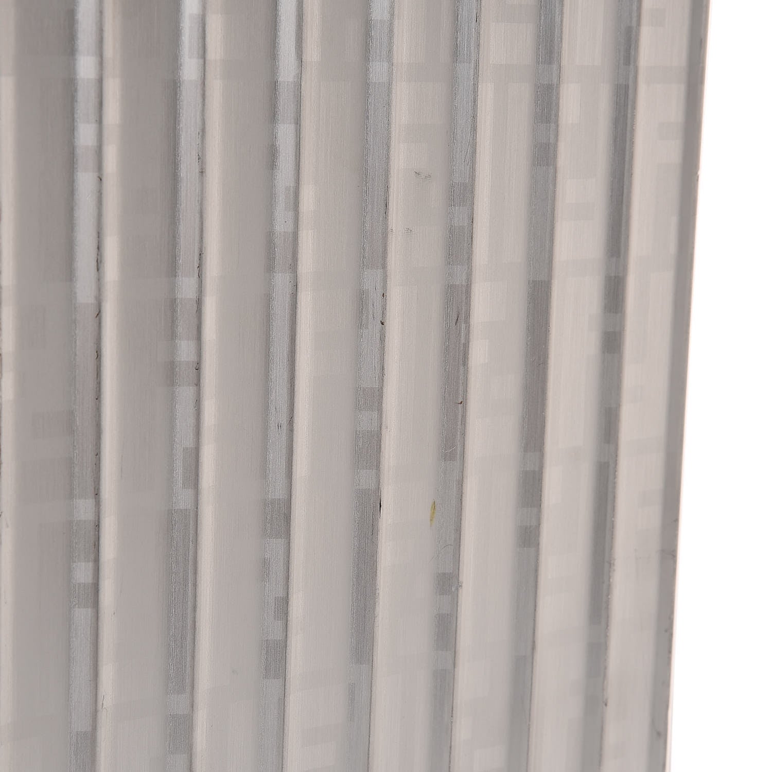 Fendi X RIMOWA Aluminum FF Print Roll Away Carry On Luggage Silver 16 of 21