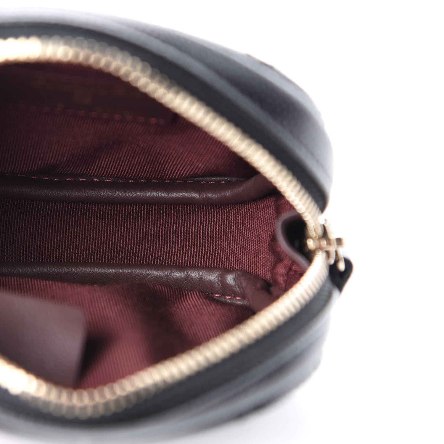 Chanel Caviar Quilted Zip Around Classic Coin Purse Black 5 of 7