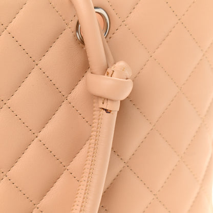 Chanel Calfskin Quilted Large Cambon Tote Beige 9 of 10