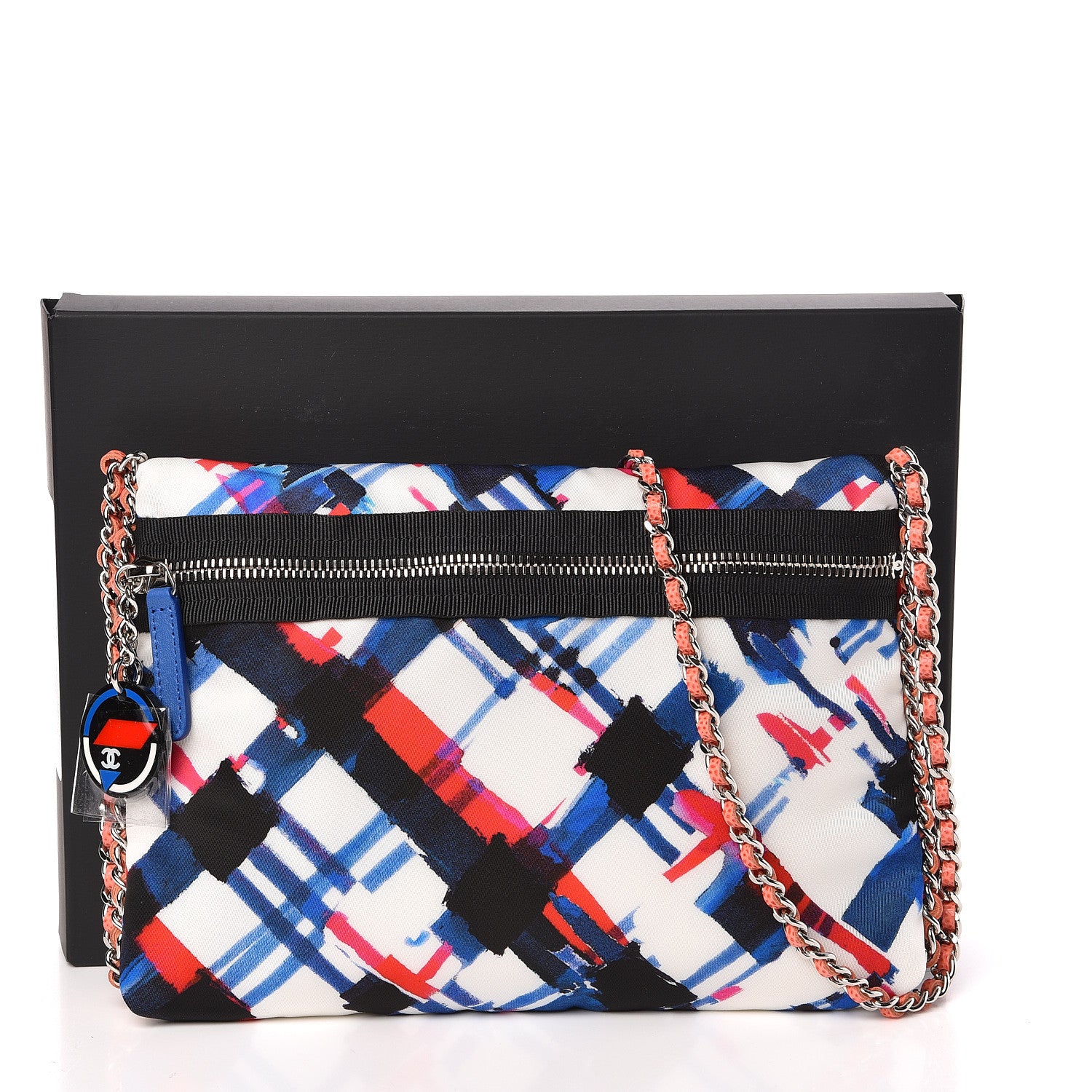 Chanel Canvas Printed Airline Crossbody Bag Multicolor 11 of 11