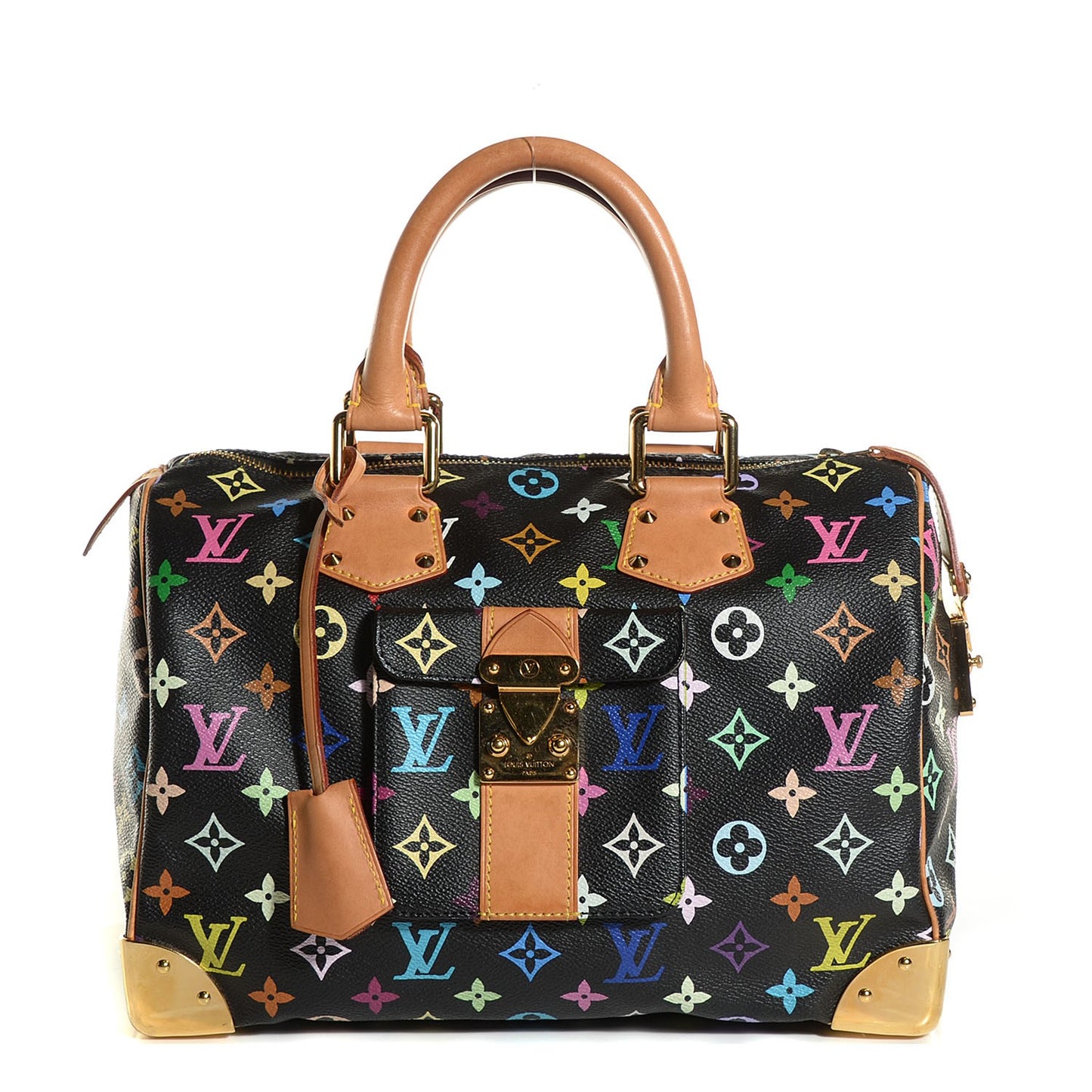 Monogram Multicolor Speedy 30 Black