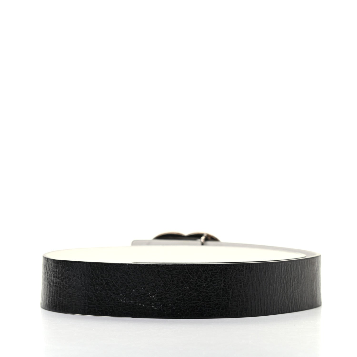 Chanel Calfskin CC Reversible Belt 75 White Black 2 of 4