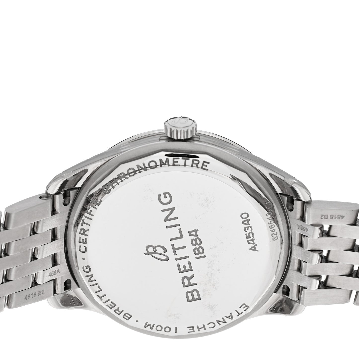 Stainless Steel 40mm Day Date Automatic Watch Black A45340241B1A1