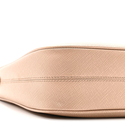 Prada Saffiano Lux Re-Edition Mini Shoulder Bag Cammeo 8 of 9
