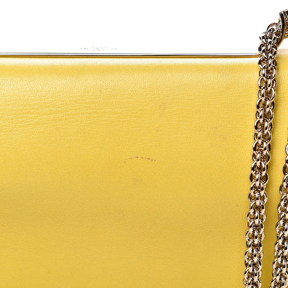 Valentino Garavani Nappa Va Va Voom Shoulder Bag Naples Yellow 15 of 16