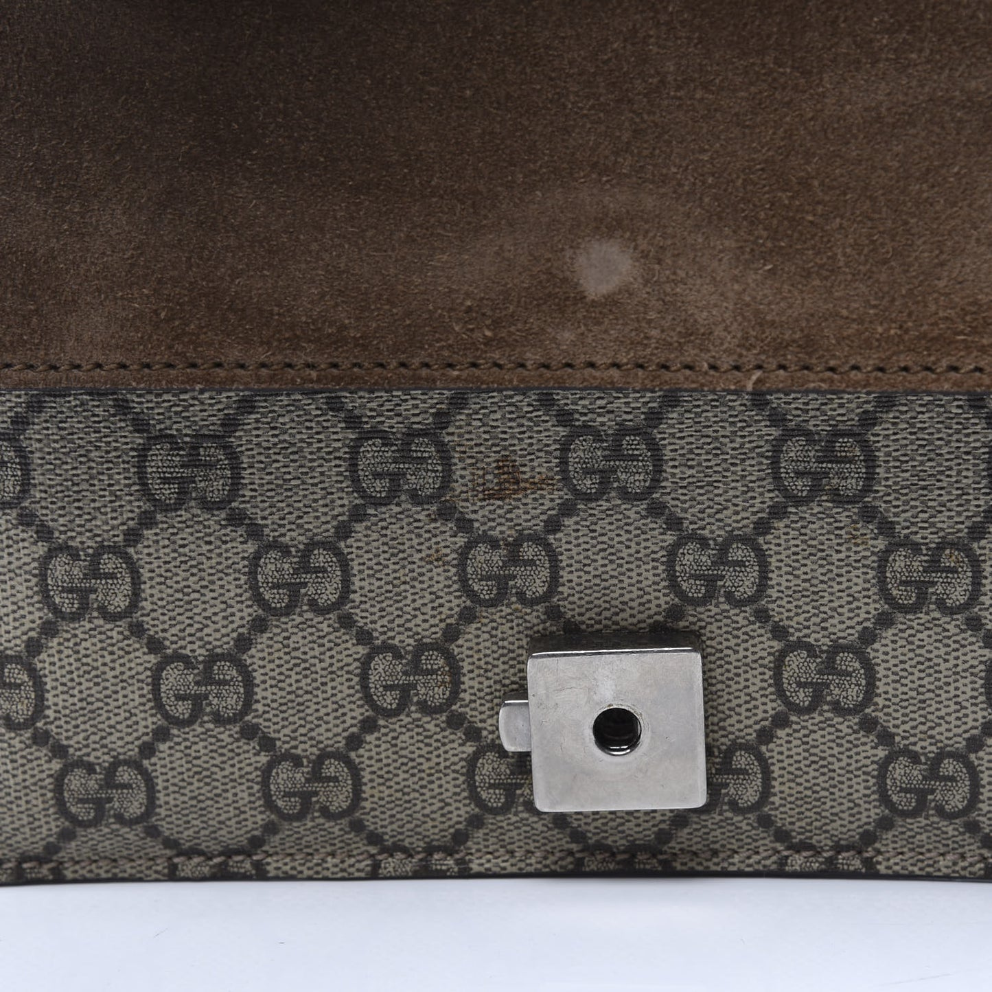 GG Supreme Monogram Mini Dionysus Shoulder Bag Taupe
