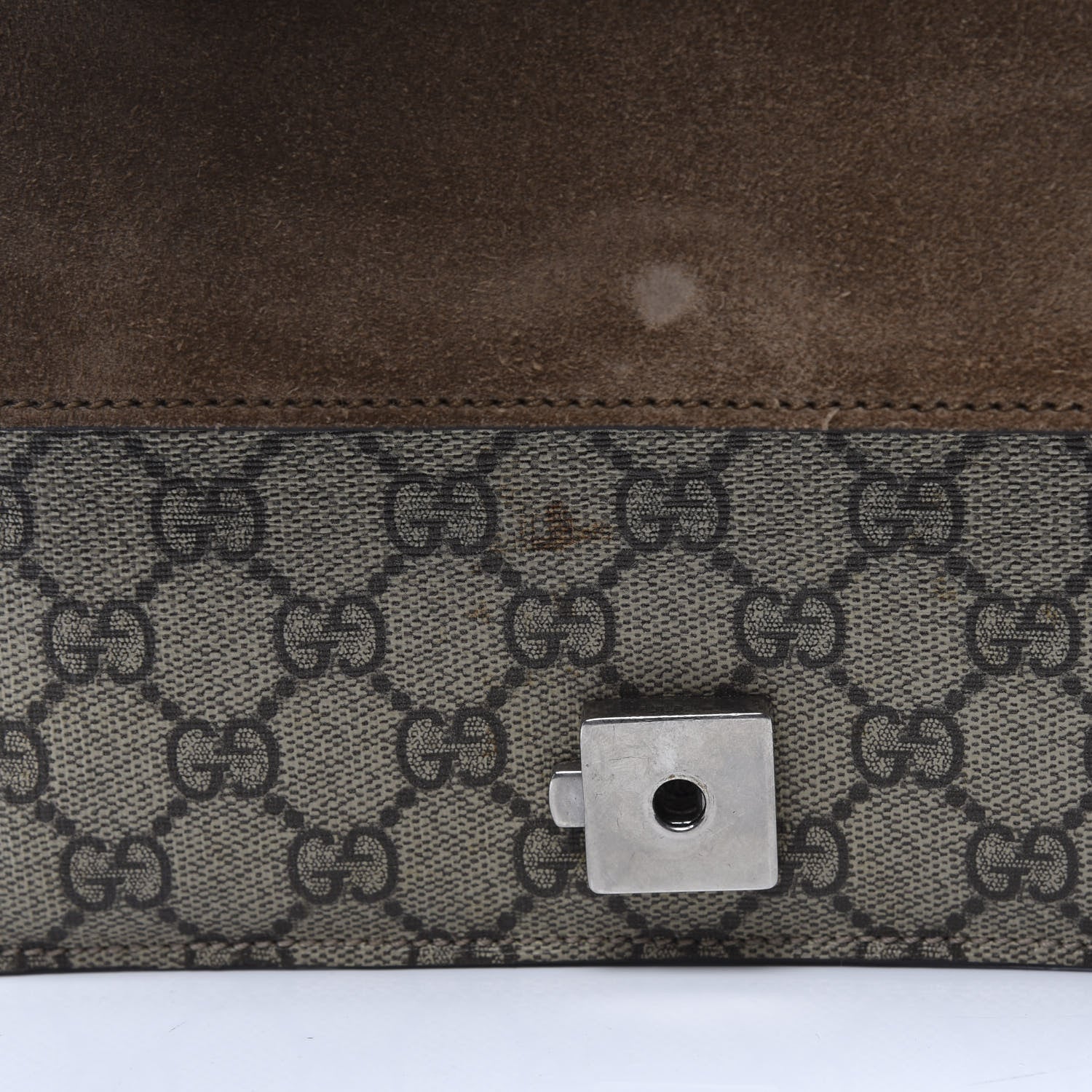 Gucci GG Supreme Monogram Mini Dionysus Shoulder Bag Taupe 7 of 12