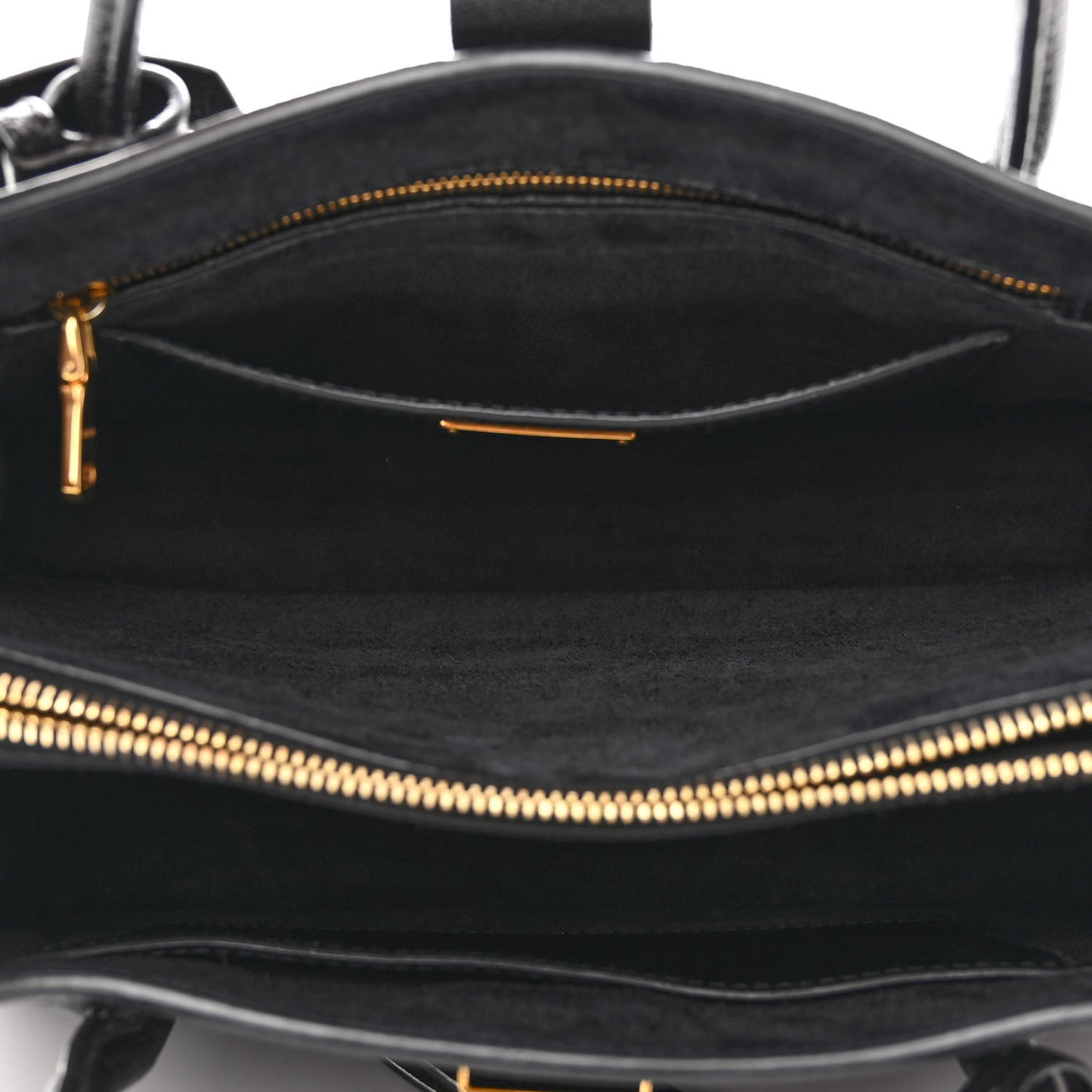 Goatskin Madras Tote Black