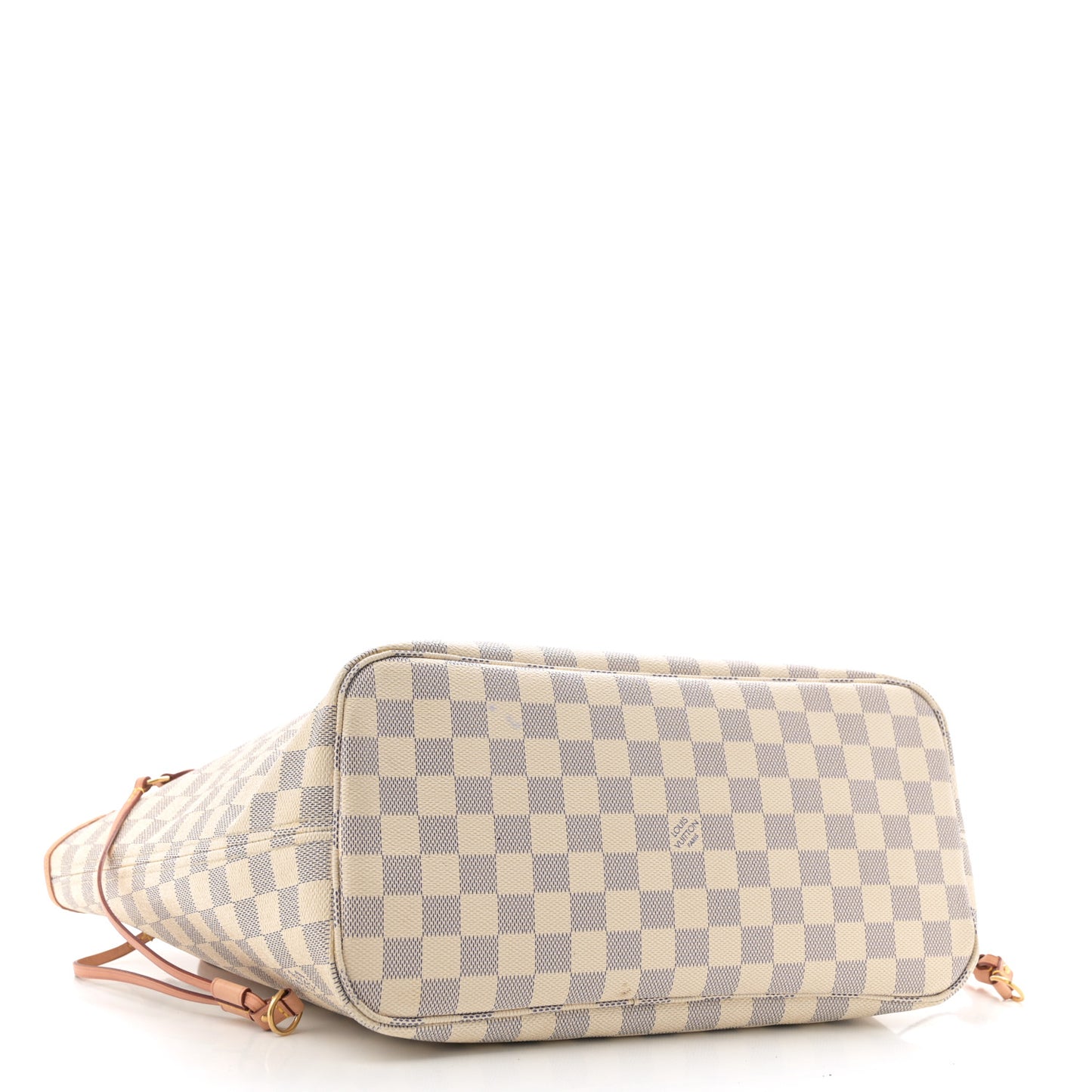 Damier Azur Neo Neverfull MM Rose Ballerine