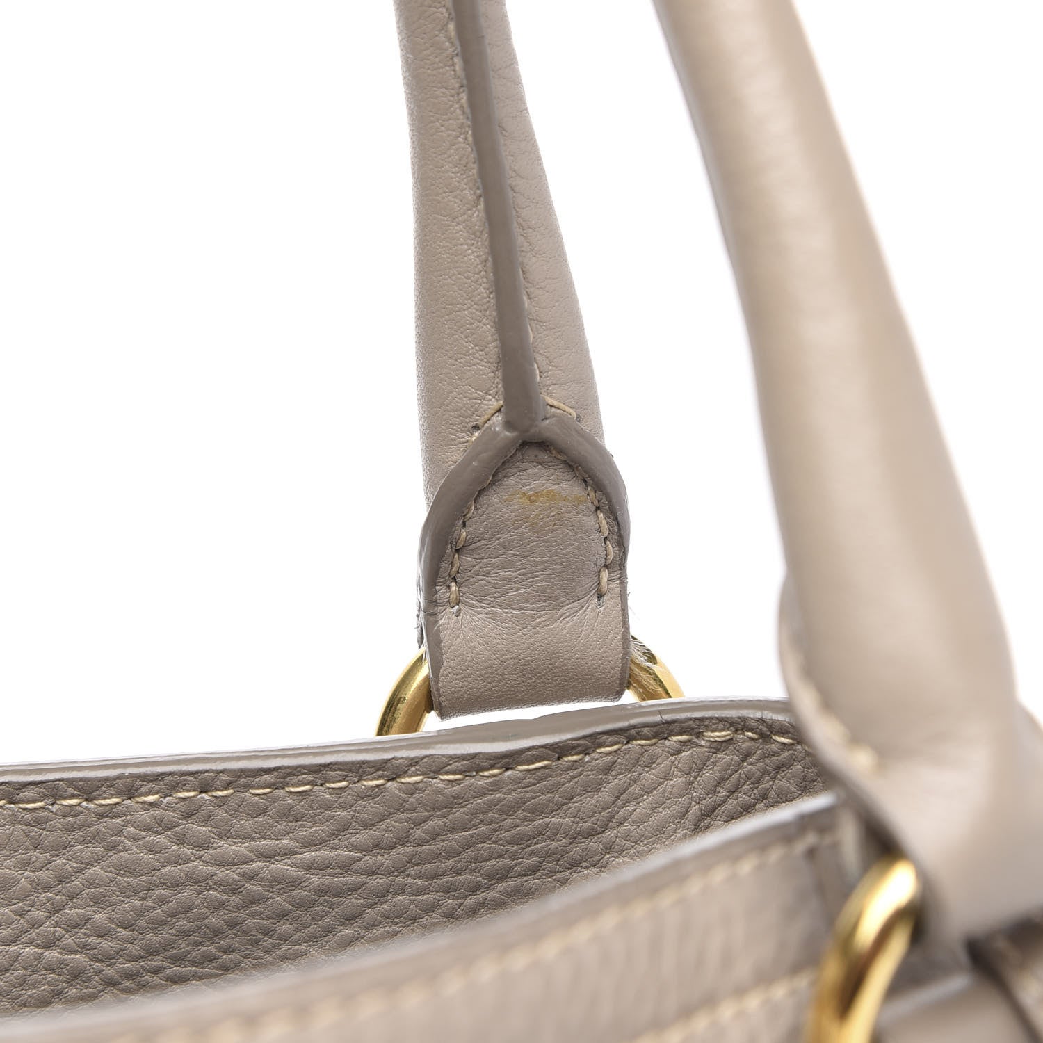 Prada Vitello Daino Shoulder Bag Argilla 13 of 15