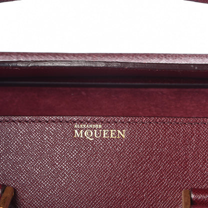 Alexander McQueen Calfskin Small Heroine Burgundy 7 of 17